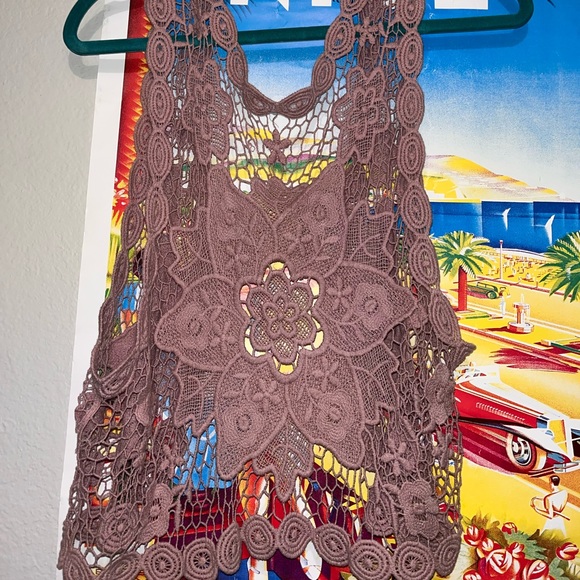 Pink boho over dress cardingan thing - Picture 2 of 3